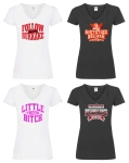 Damen T-Shirts V Ausschnitt