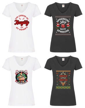 Damen T-Shirts mit V Ausschnitt Damen T-Shirts mit V Ausschnitt