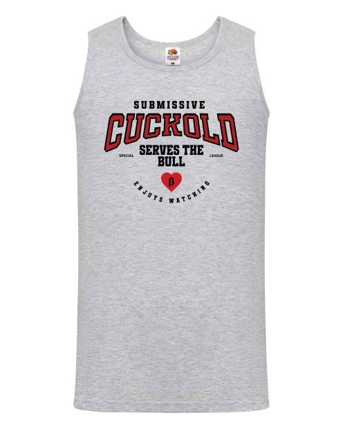 Herren Tanktop „Cuckold – Submissive League“