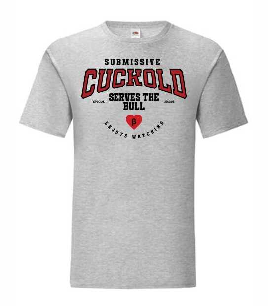 T-Shirt „Cuckold – Submissive League“