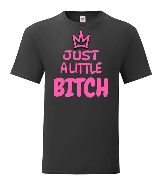 T-Shirt „Just a little Bitch“