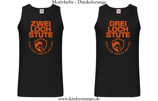 Herren Tanktop  2/3 Loch Stute für harte Reiter