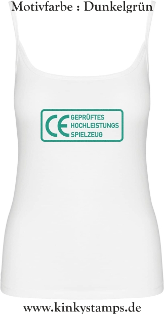 Damen Top mit Träger CE Geprüftes Hochleistungs Spielzeug 