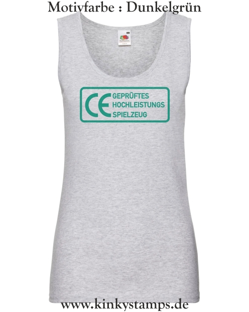 Damen Tanktop CE Geprüftes Hochleistungs Spielzeug 