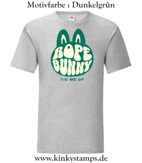 Herren T-Shirt Rope Bunny - tie me up