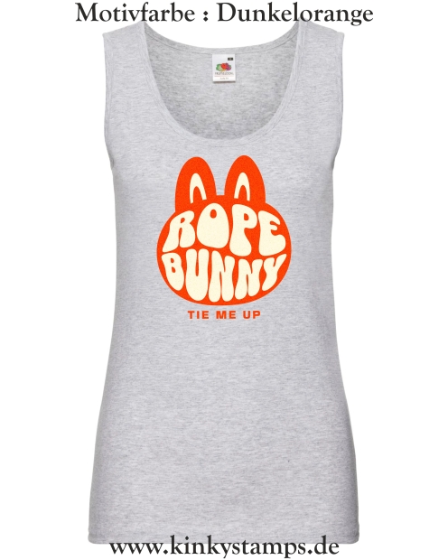 Damen Tanktop Rope Bunny - tie me up