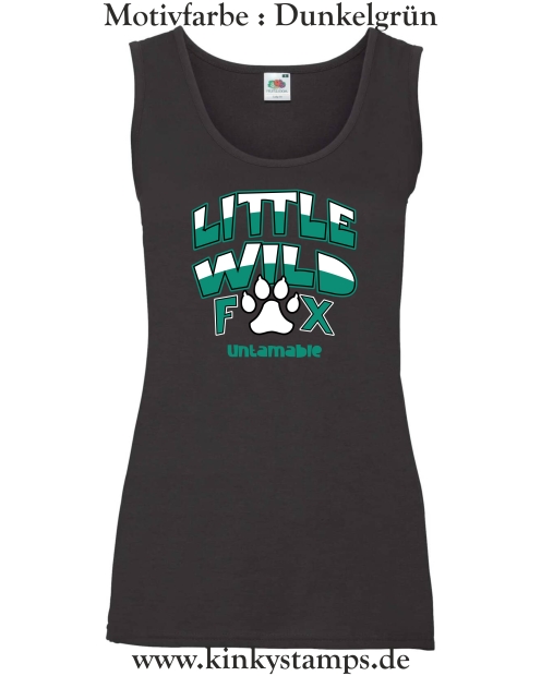 Damen Tanktop Little wild Fox - untamable