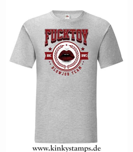 Herren T-Shirt Fucktoy - Team Blowjob