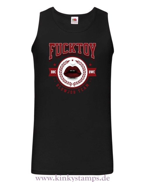 Herren Tanktop Fucktoy - Team Blowjob
