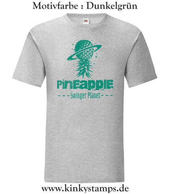 Herren T-Shirt Pineapple Swinger Planet