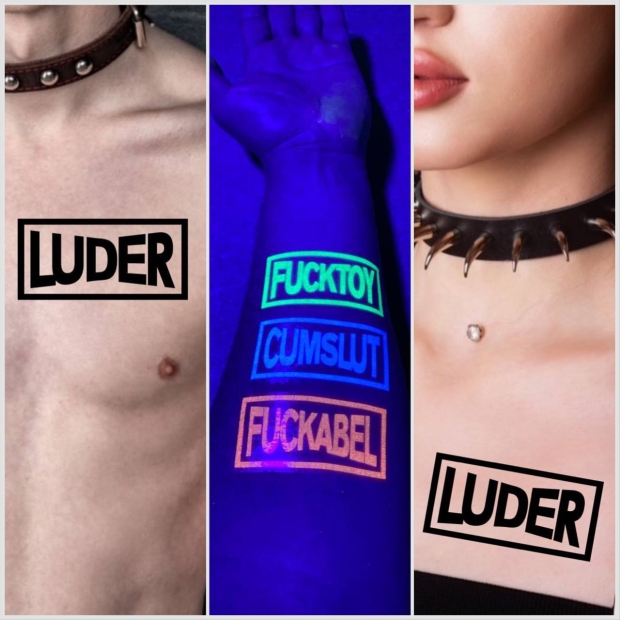 KDL LUDER temporäres Klebetattoo