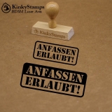 ANFASSEN ERLAUBT !