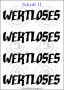 Temporäres Klebetattoo „wertloses“