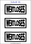 Temporäres Klebetattoo „wertloses“
