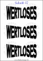 Temporäres Klebetattoo „wertloses“
