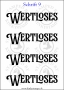 Temporäres Klebetattoo „wertloses“