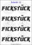 Temporäres Klebetattoo „Fickstück“