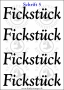 Temporäres Klebetattoo „Fickstück“