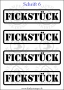 Temporäres Klebetattoo „Fickstück“