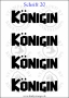 Temporäres Klebetattoo „Königin“