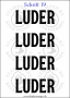 Temporäres Klebetattoo „Luder“