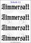 Temporäres Klebetattoo „Nimmersatt“