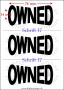 Temporäres Klebetattoo – „Owned“