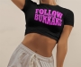 DTF-Bügelfolie -Follow me for bukkake -