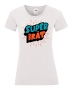 Damen T-Shirt rund Ausschnitt  - Super Brat -