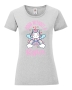 Damen T-Shirt rund Ausschnitt - Born without a gag reflex -
