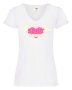 Damen T-Shirts V Ausschnitt - Slut Power -