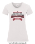 Damen T-Shirt rund Ausschnitt Geprüftes Hochleistungs Fickstück