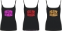 Damen Top mit Träger Follow me for Bukkake