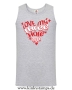 Herren Tanktop Love my three hole mare