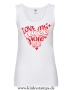 Damen Tanktop Love my three hole mare