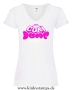 Damen T-Shirts V Ausschnitt Cumdump