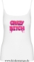 Damen Top mit Träger Crazy Bitch