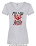 Damen T-Shirt mit V Ausschnitt