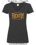 Damen T-Shirt mit V Tested & Approved Fucktoy Roug & hard to use