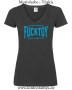 Damen T-Shirt mit V Tested & Approved Fucktoy Roug & hard to use
