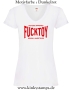 Damen T-Shirt mit V Tested & Approved Fucktoy Roug & hard to use