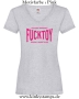 Damen T-Shirt mit V Tested & Approved Fucktoy Roug & hard to use