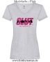 Damen T-Shirt mit V Ausschnitt Slut and proud of it