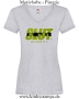 Damen T-Shirt mit V Ausschnitt Slut and proud of it