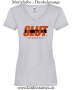 Damen T-Shirt mit V Ausschnitt Slut and proud of it