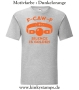 Herren T-Shirt F-CAW-F silence is golden
