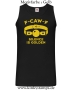 Herren Tanktop F-CAW-F silence is golden
