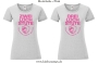 Damen T-Shirt rund Ausschnitt 2/3 Loch Stute für harte Reiter