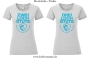 Damen T-Shirt rund Ausschnitt 2/3 Loch Stute für harte Reiter