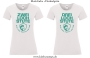 Damen T-Shirt rund Ausschnitt 2/3 Loch Stute für harte Reiter